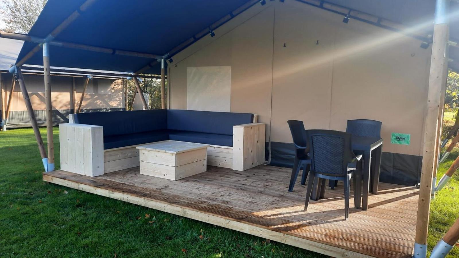 Camping Alkenhaer Appelscha Trekkerstent Safaritent מראה חיצוני תמונה