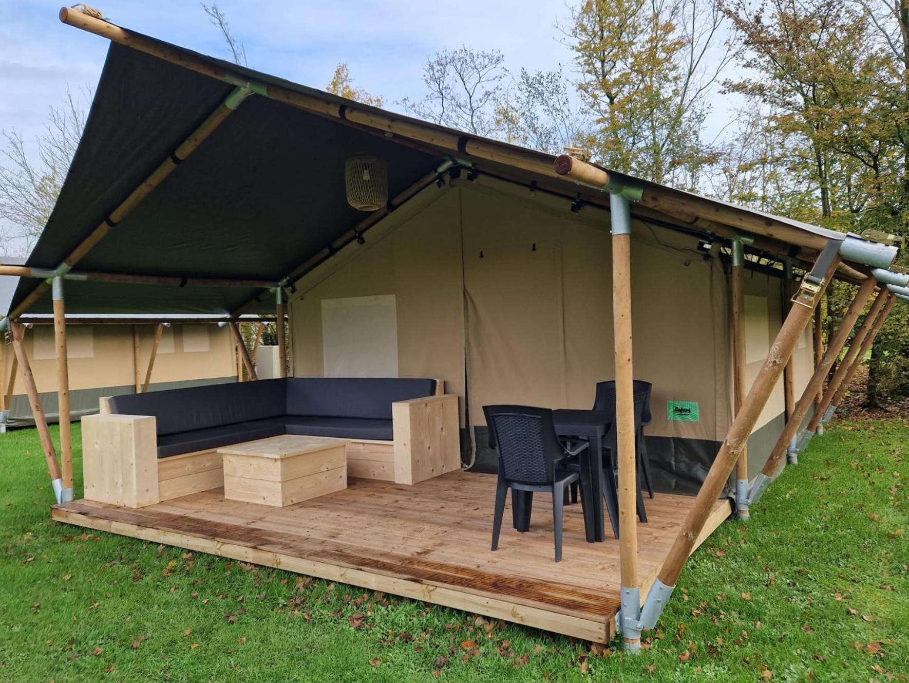 Camping Alkenhaer Appelscha Trekkerstent Safaritent מראה חיצוני תמונה